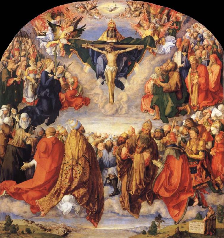 Albrecht Durer The All Saints altarpiece